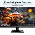 Krocisen 27 inch 1080P IPS LCD Computer Monitor 100Hz FHD Gaming Monitor 99% sRGB , FreeSync for Office