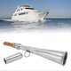 thumbnail image 3 of Handheld Foghorn Stainless Steel Fog Horn Removable Mouthpiece Accessory for Boat, 3 of 5