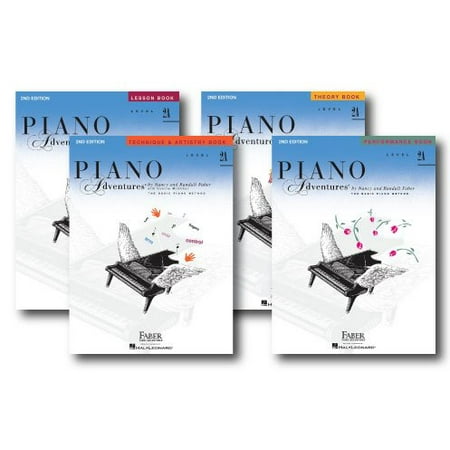 Faber Piano Adventures Level 2A - Four Book Set - Lesson ...