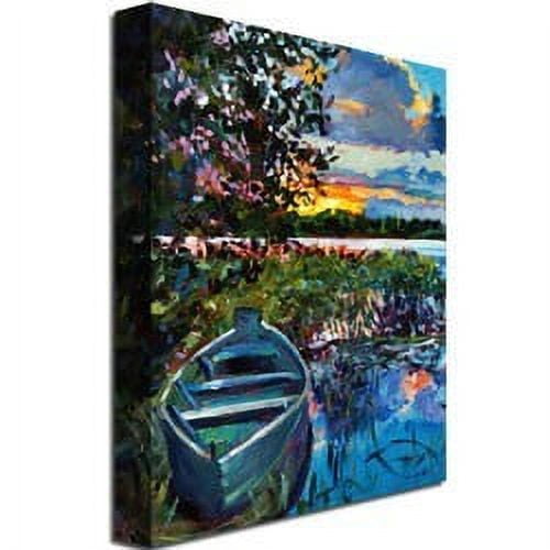 Trademark Art "Days End" Canvas Wall Art by David Lloyd Glover