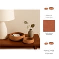thumbnail image 5 of Elegant Ceramic Decorative Bowl for Coffee Table - Decorative Centerpiece Table Decorations or Living Room for Home Decor Accents - Kitchen Counter Decor, Key or Candy Bowl - Set of 2, 4" Brown, 5 of 10