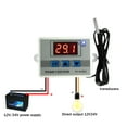 Yguping Digital LED Heating Cooling Thermostat 12V 24V