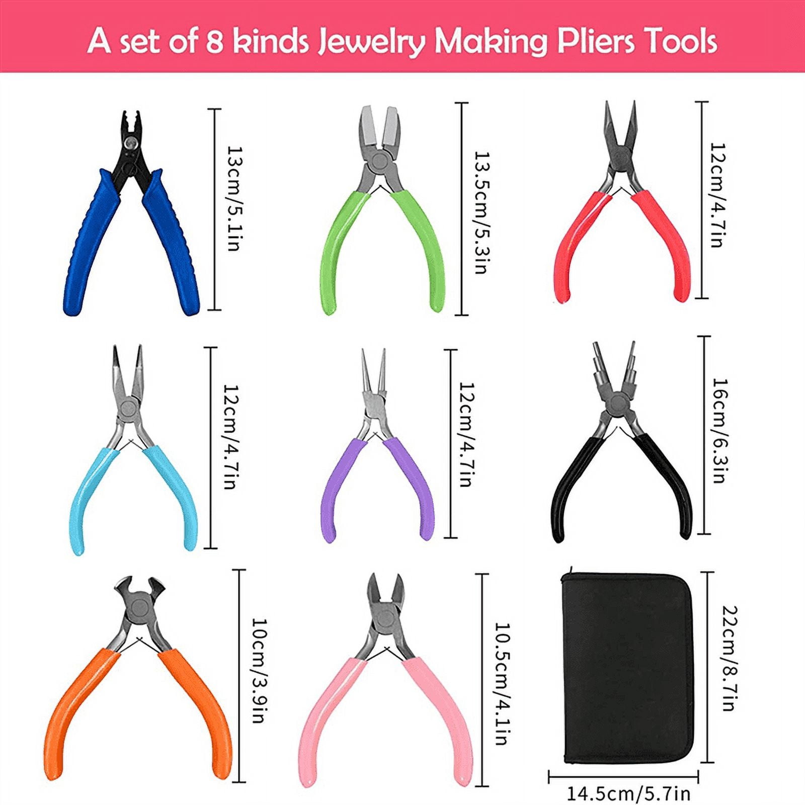 1set x Jewelry Pliers-Black