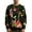 Green, variant on Wutalume Men's Christmas Print Collar Sweater with Holiday Elements, Festive and Fun for Seasonal Parties and Gifts,Army Green L