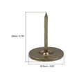 thumbnail image 2 of Uxcell 16mmx20mm Flat Head Furniture Nails Bronze Tone Upholstery Nails Tacks 20 Pack, 2 of 5