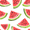 Cartoon Watermelon, variant on FORMRS Boys Rash Guard with Short Sleeves UPF 50+ Swim Shirts Sizes 3-12T, Beige Seashell
