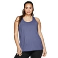 thumbnail image 2 of RBX Active Plus Size Women's Twist Back Soft Relaxed Tank Top Tunic, 2 of 5