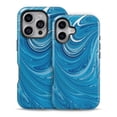thumbnail image 2 of DesignSkinz Scratch-Resistant Hard Slim Case Compatible with iPhone 12 Mini (Compatible with MagSafe) - Liquid Blue Color Fusion, 2 of 9