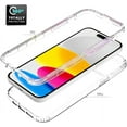 thumbnail image 4 of Clear Case for iPhone 15, Thin Slim Crystal Bilayer Bumper Shockproof Protective Case Cover for iPhone 15 6.1 inch 2023 (Clear Blue), 4 of 9