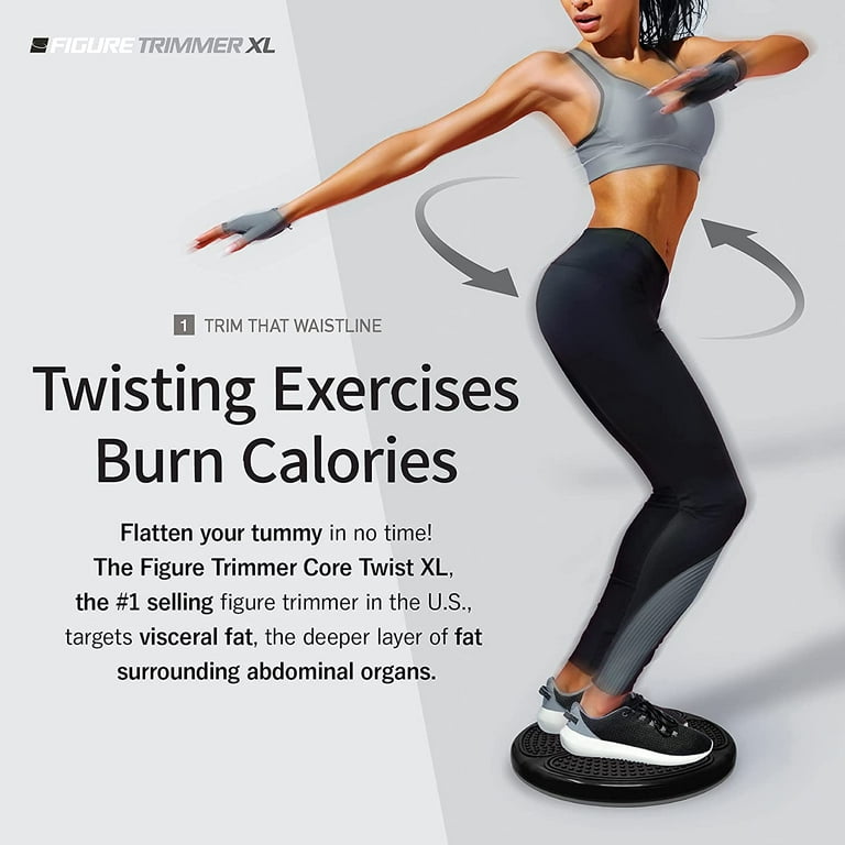 Daiwa Felicity XL 14 inch Ab Twister Workout Core Fitness Balance Exercise Disc Board Walmart