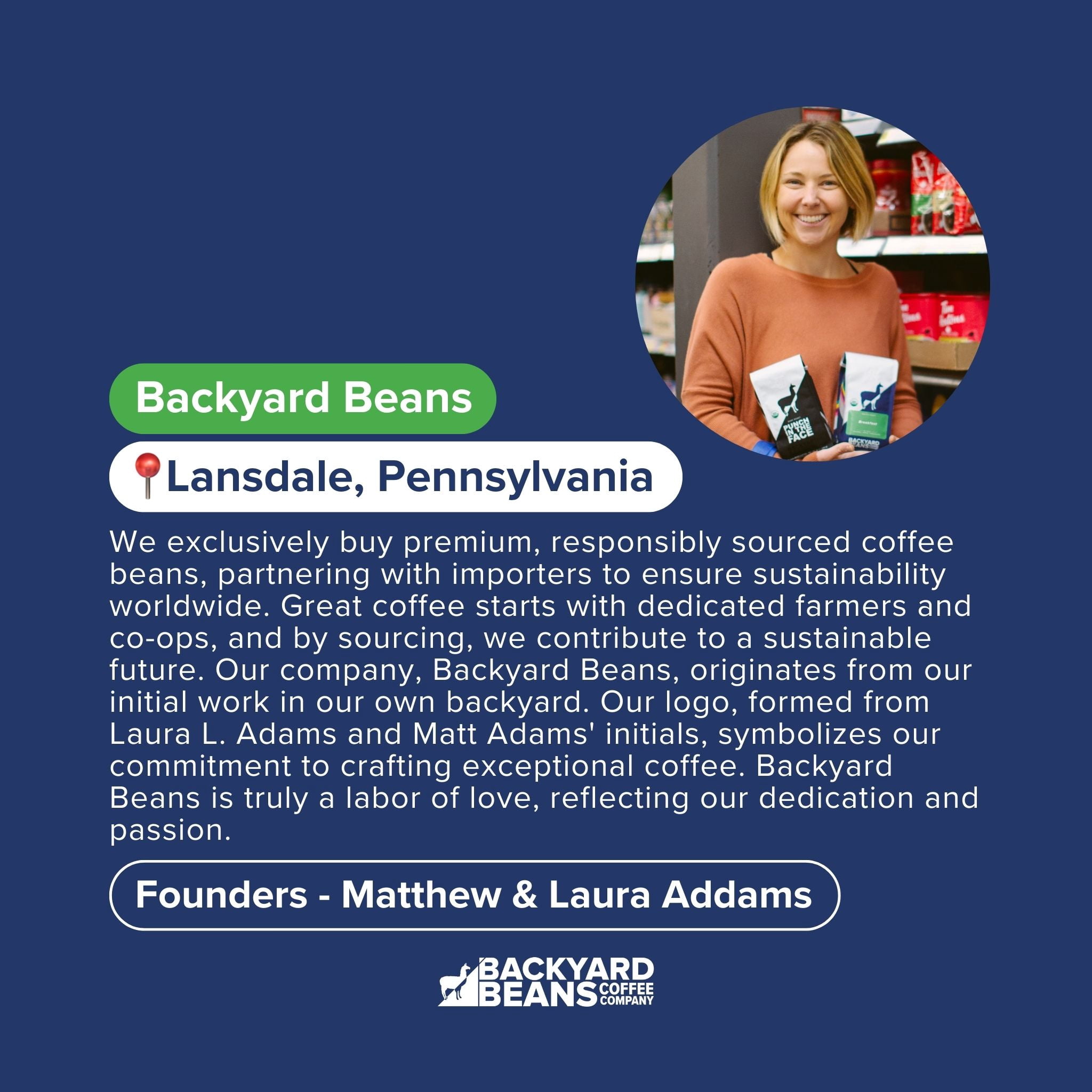 Local Backyard Beans Coffee Co Punch in the Face, Organic, Dark Roast, Keurig Coffee Pods, 24ct