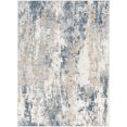 thumbnail image 2 of Allegro Aqua/Grey 8' x 10' Modern Rectangle Area Rug, 2 of 3