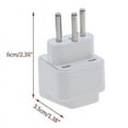 Universal Uk/us/eu To Switzerland Swiss Ac Power Plug Travel Adapter
