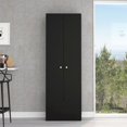 thumbnail image 2 of RST Brands Meuble de Rangement Garde-Manger en Lindon MDF en Noir, 2 of 5