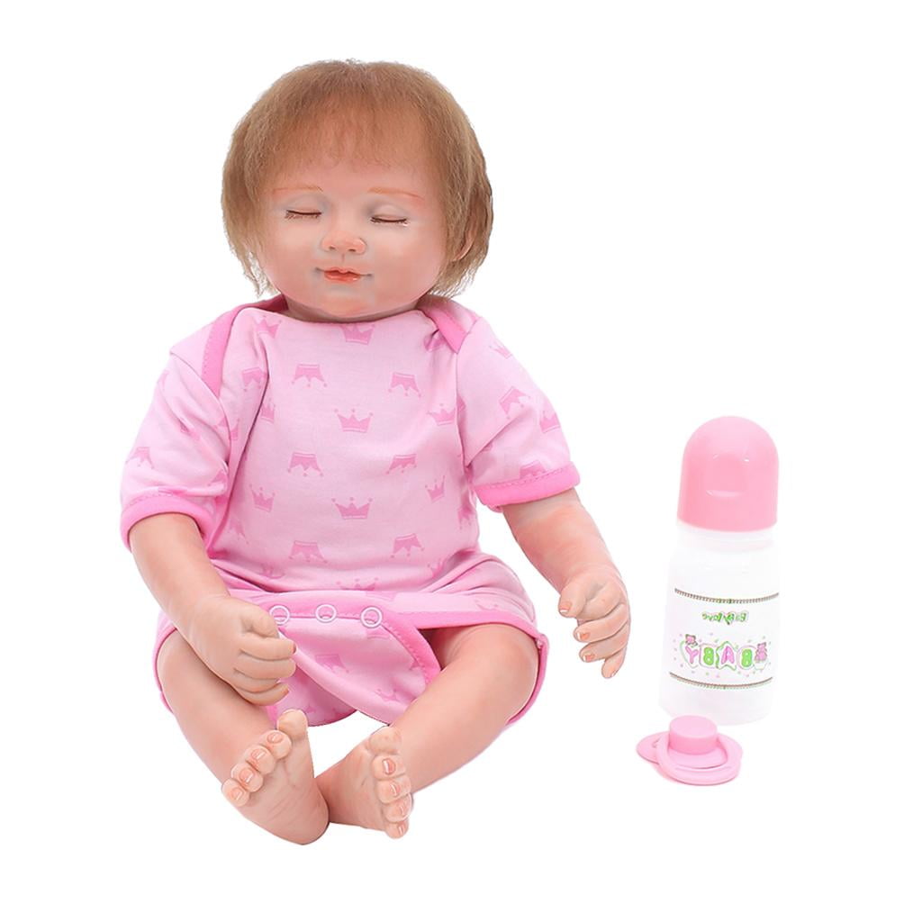 18 Inch 45cm Real Lifelike Reborn Baby Doll Toddler Realistic Looking Baby Girl