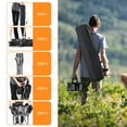 thumbnail image 6 of Spacious Double Camping Chair with Wine Glass Holders, Padded Loveseat, and Carry Bag for Beach, Lawn, and Camping, 6 of 8