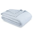 thumbnail image 4 of Hotel Style ™ Solid Oversized Soft Bed Blanket, Duck Egg, 4 of 9