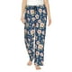 thumbnail image 1 of Balery Flower Pantalones de pijama para mujer, pijamas ultraligeros, pantalones de estar por casa-Large, 1 of 6