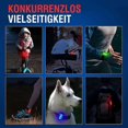thumbnail image 5 of 2pcs Led Flashing Light, Safety Light For School Bag Bike Light, Running Light For Joggers Night Work Orange, 5 of 5