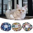 thumbnail image 4 of Adjustable Pet Collar - Anti-scratch Anti-Bite - Plush Filling Soft - Cartoon Print Cat Dog Collar, 4 of 8