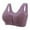 92#Purple, variant on Daisy Bras for Older Women,Bra Seamless Front Closure Easy Wear Versatile Soft Lightweight Lingerie