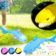 thumbnail image 1 of MesaSe Electric Walking Singing Musical Light Up Shark Toy With Leash Kids Interactive Toy Christmas Toy Gift Random Color, 1 of 5
