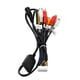 thumbnail image 5 of Cable de salida RCA para Radio estéreo de coche, adaptador de entrada auxiliar, Subwoofer/amplificador, unidad principal de arnés de 20 pines hembra de 3,5mm, Carplay, 5 of 5