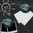 thumbnail image 3 of Batman Arkham Asylum Video Game Logo Refrigerator Fridge Locker Vinyl Circle Magnet Set, 3 of 5
