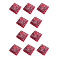 thumbnail image 3 of Eigraketly Moda Unisex Bandana Hop Bufanda cuadrada grande Paisley Diadema Wraps Pañuelo Accesorios para el cabello Regalos Tie Dye Red Teñido anudado rojo 10piezas, 3 of 6