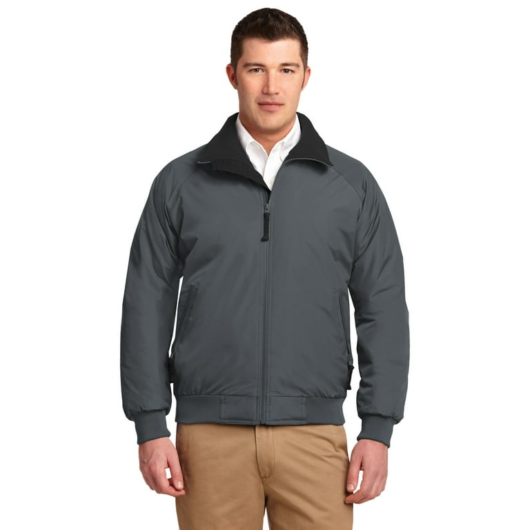 Port Authority Challenger Jacket-XL (Steel Grey/True Black)