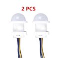 thumbnail image 2 of 2PCS Smart PIR Sensor Detector Switch 110V 220V Human Body Infrared Motion Sensor Indction Auto on Off Light Switches, 2 of 5