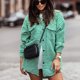 thumbnail image 4 of Camisa casual a cuadros para mujer,Camisa casual a cuadros para mujer Camisa frontal con botones para dama Camisa de manga larga Funcionamiento suave, 4 of 6
