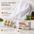 thumbnail image 4 of Mouse RodentRepellent, 72 Pack Peppermint Oil RepellentBalls for Mouse Rats Squirrel Spider Roach Ant Pest Control Indoor & Outdoor, Natural Moth Balls for Rodent Control for Garden & Home, 4 of 5