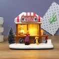 thumbnail image 3 of Night Light Music Snow House Christmas Decorations Decoration Windowsill Christmas Holiday Gifts A, 3 of 5