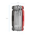 thumbnail image 2 of Crankbrothers 16194 Multi Tool 10 Black/Red, 2 of 4