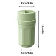 thumbnail image 2 of Large Capacity Rotating Ice Cube Tray Easy Release Plastic Ice Maker Gadget for Summer Kitchen Cafeteria Party Use, 2 of 3