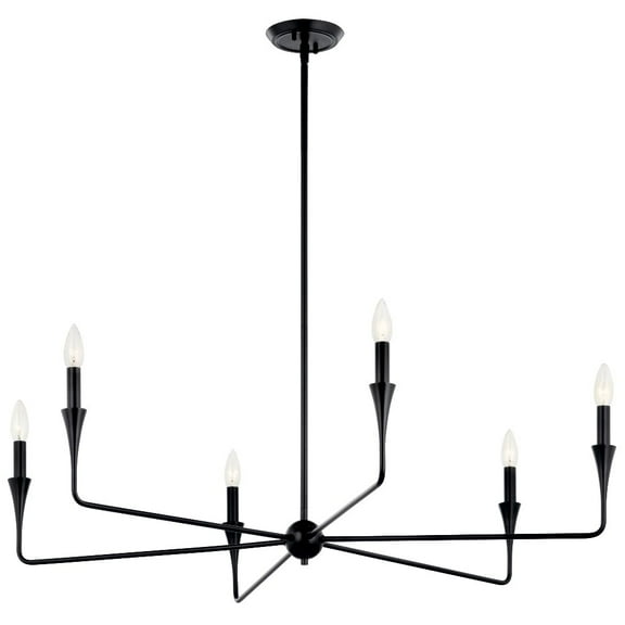 Kichler Lighting - Alvaro - 6 Light Chandelier-19.25 Inches Tall and 40.25