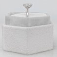 thumbnail image 4 of solitaire jewels 2.5CT Oval Solitaire Moissanite Engagement Ring For Women, 18K White Gold, 4 of 5