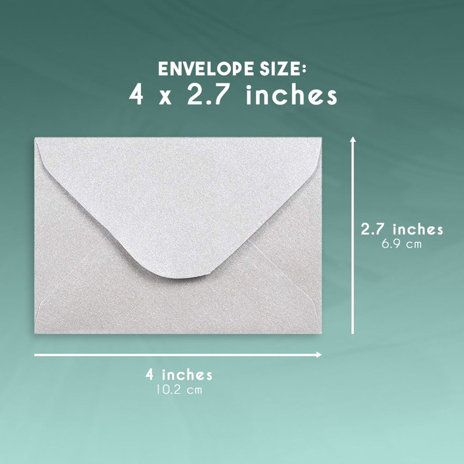 Mini Envelopes 100 Count Bulk Gift Card Envelopes Silver Business Card Envelopes Bulk Tiny Envelope Pockets For Small Note Cards 4 X 2 7 Inches Walmart Com Walmart Com