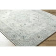 thumbnail image 3 of Hauteloom Tyche Living Room, Bedroom Area Rug - Traditional - High Pile - Light Silver, Sterling Gray, Metallic Silver - 5'3" x 7', 3 of 8