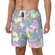 thumbnail image 1 of Fotbe Sea Turtles Traje de Baño para Hombre – Shorts de Natación de Secado Rápido con Forro y Bolsillos-Medium, 1 of 6