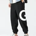 thumbnail image 5 of Pantalones deportivos para hombre, pantalones cortos lisos con gráficos finos, pantalones deportivos de verano para hombre, ropa de calle plana, ropa popular coreana de diseñador, 5 of 5