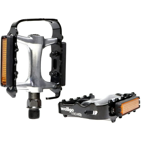 MOHEGIA Mountain Bike Pedals Bicycle Pedal Sets 9/16 Aluminum Non-Slip