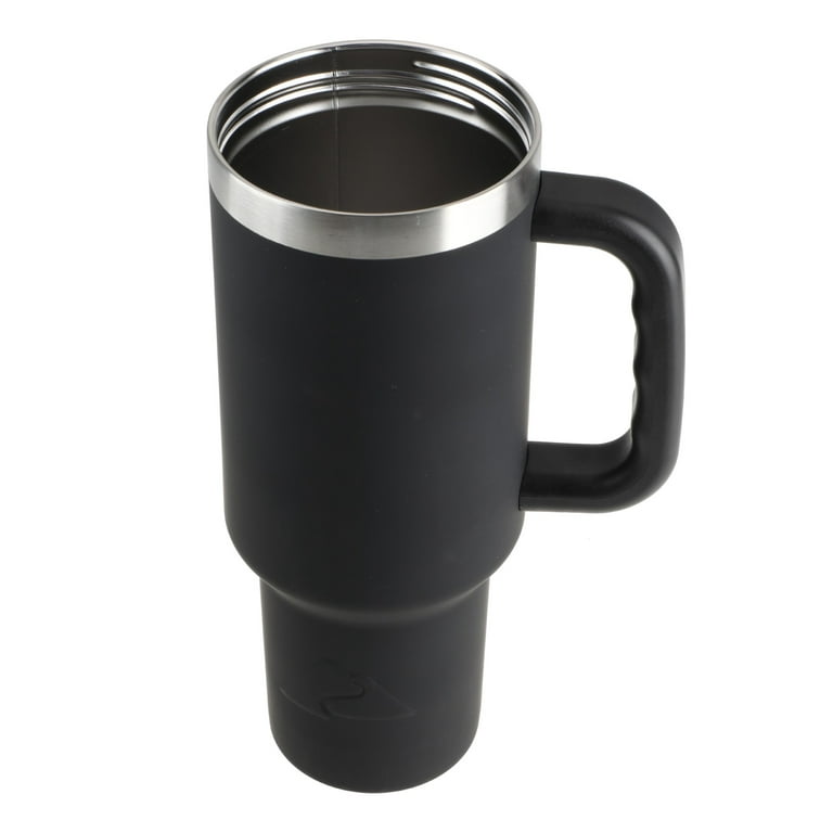 Grab Life Outdoors (GLO) - Handle For 40 Oz Tumbler - Fits Ozark Trail,  RTIC, PURE And Other 40 Oz Insulated Cups - Handle Only (Black) 
