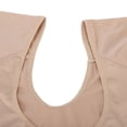 thumbnail image 2 of NFTIGB Underarm Sweat Vest Breathable Mesh 3 Layers Skin Color Washable Armpit Pads for Sports M [cite: 12], 2 of 6