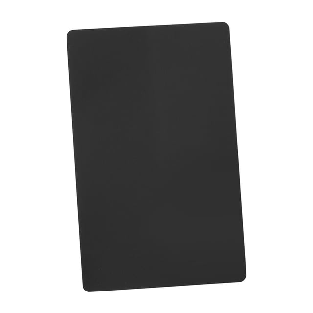 50 Uds. Tarjetas De Visita De Negocios Lisas De Metal Grabadas Con Marca Láser Impresionante En 5 Colores Para Eventos De Red