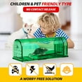 thumbnail image 5 of HIBIBUD 2026 New Mouse Traps,6 Pack Humane Mouse Traps for Indoors and Outdoors,Reusable Live Catch and Release Mouse Traps with Cleaning Brush and Gloves,Quick,Effective and Easy to Clean, 5 of 7