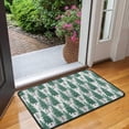 thumbnail image 2 of Green Christmas Tree Pattern Door Rugs,Washable Non Slip Door Mats Indoor,Decorative Door Mats,Entry Mat Indoor for Entrance,Bedroom,Kitchen,Bathroom,30"x17", 2 of 6