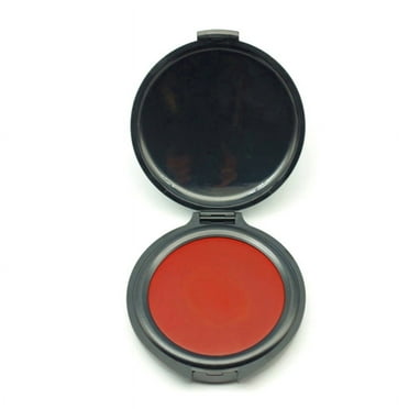 Fingerprint Ink Pad No-Wash Quick-Drying Portable Quick-Drying Ink Pad - Red