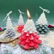 thumbnail image 4 of Juego de 2 moldes de resina epoxi con forma de árbol de Navidad en 3D para velas, moldes de silicona para escayola de aromaterapia, manualidades, decoración, molde de fundición, 4 of 5